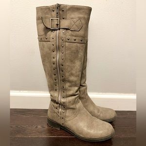 Tall Taupe boots